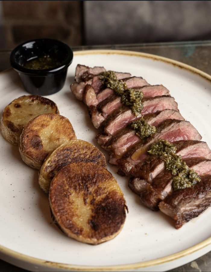 Entrecote de vaca madurada con chimichurri (220gr.) g l 32