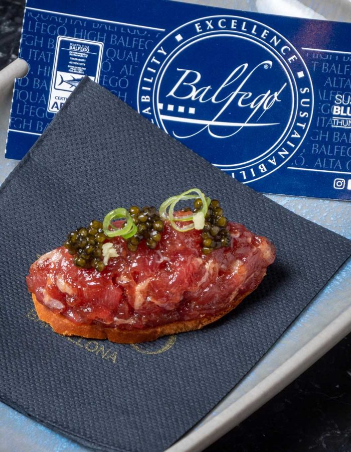 Canapé de Ventresca