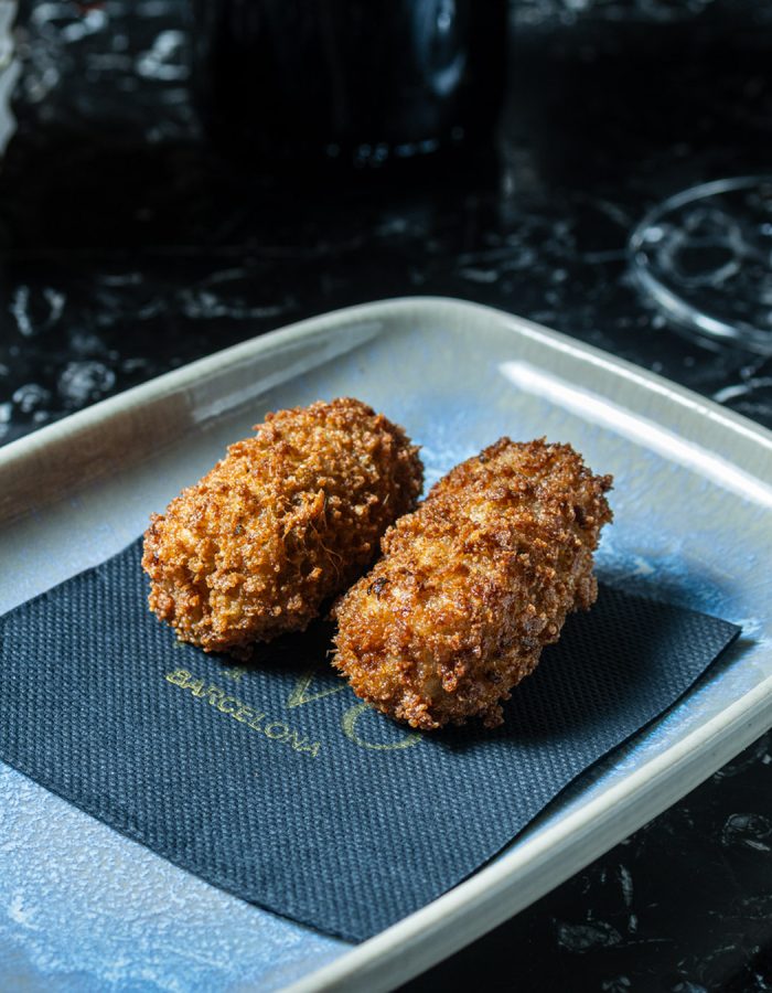 Croqueta de gamba roja(2 ud.) | 7€