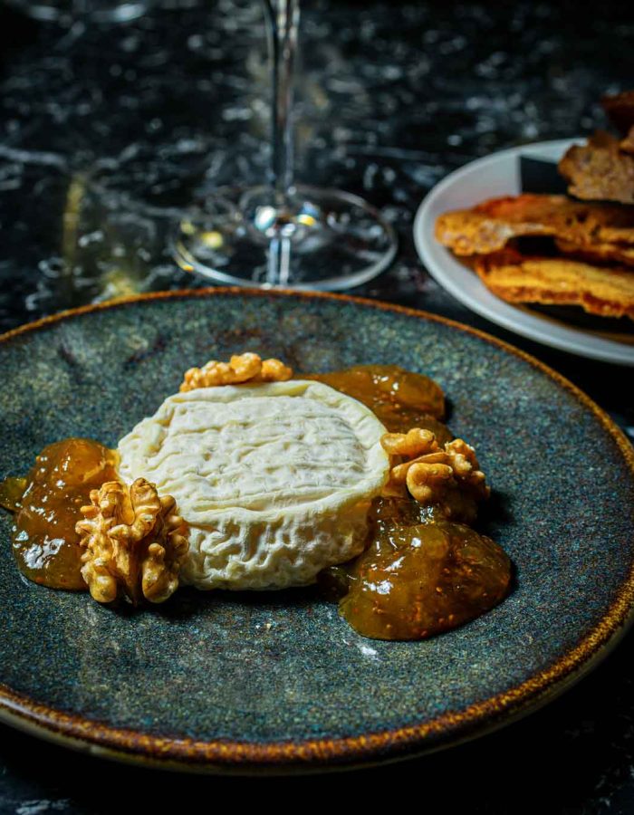 Queso de cabra francés de leche cruda “Pélardon”(80gr.) con tostaditas